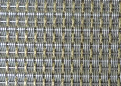 SS304 Decorative Wire Mesh with 50% Open Area and 7KGS Weight for Customized Panel Size Applications