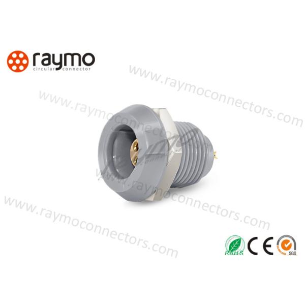 Colorful Circular Connector Plug Fixed Receptacle 2-14 Pin IP50 Rating Light Weight