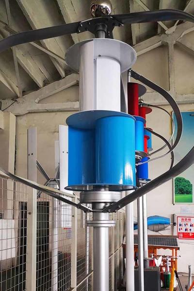 3 Blade Small Permanent Magnet Generator 120V 3KW Low Speed Aluminum Alloy Blade