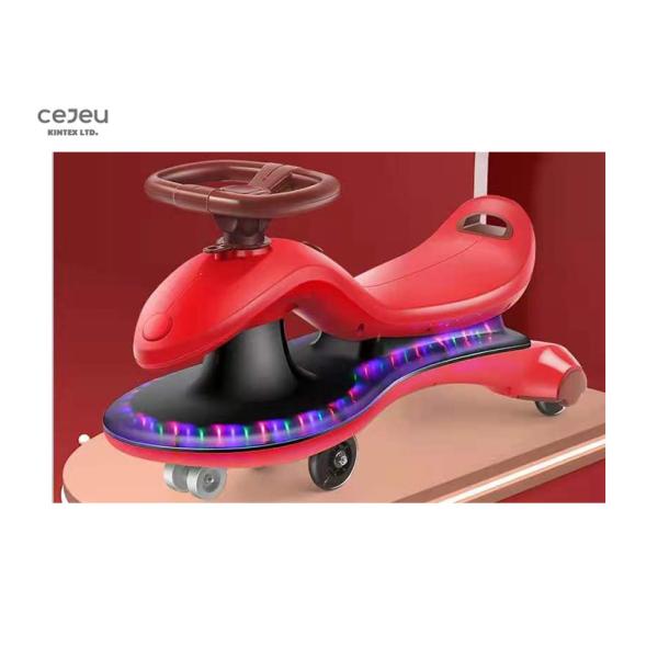 Дети проблескивать отбрасывают автомобили управляя универсалией автомобиль 18kg качания колеса 2 слоев