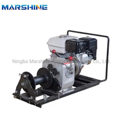 50KN Diesel Cable Pulling Winch ATV For Electric Hauling Conductor