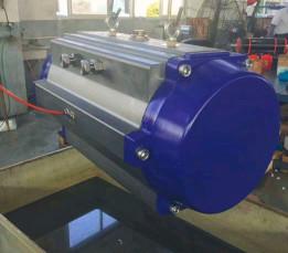 AT350 Single Action Actuator SR Spring Return Rack-And-Pinion Actuator