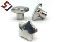 Cinq bâti aigu de précision d'acier inoxydable des boutons 1,4308 de main d'étoile