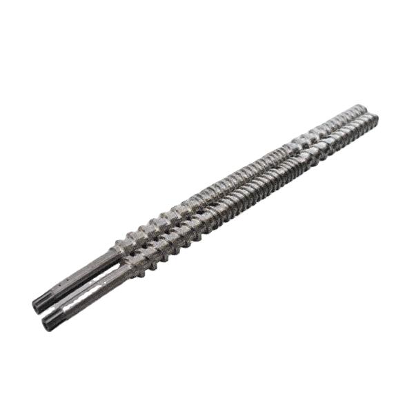 State-of-the-Art Bimetallic Coated Parallel Twin Extrusion Screws and Barrels with 4 Cooling Zones