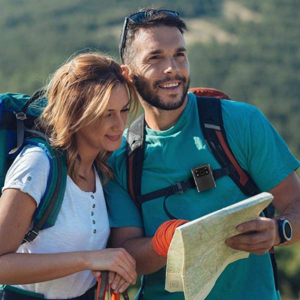 Registrador audio video do apoio da câmera do corpo da visão noturna 128GB