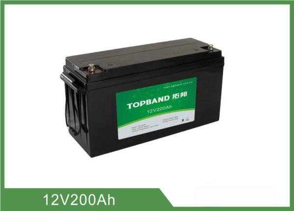 Bateria segura poderosa do fosfato do ferro do lítio 12V200AH, com característica esperta da monitoração