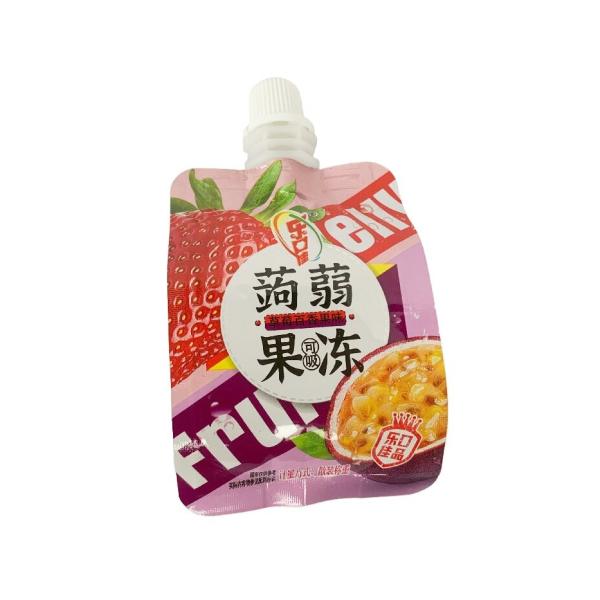 Custom Printed Spout Pouch For 100g Fruit Juce With Spout Dia 8.6mm-10mm