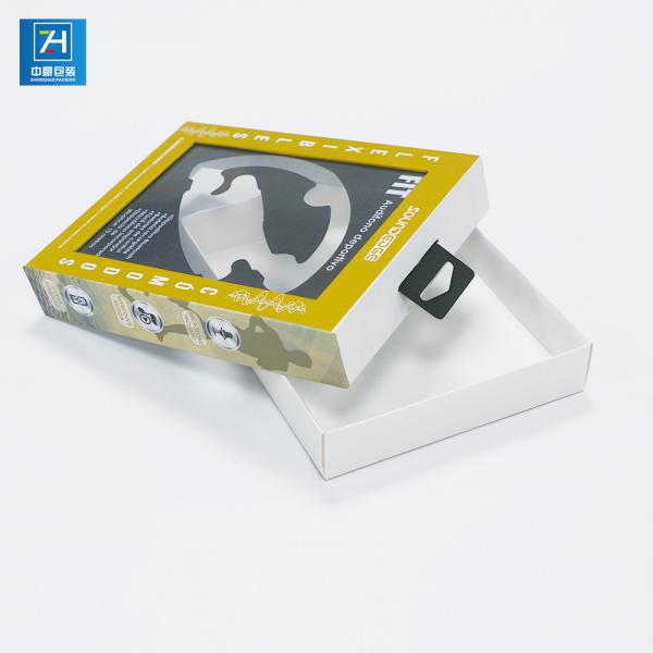 Recyclable 1200gsm 0.5kg Headphone Consumer Electronics Packaging Boxes