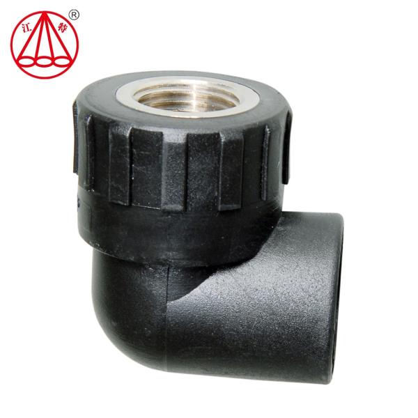 Light Weight 25x1/2 Female Elbow , Pe Pipe Fittings For Drinking Water / Gas