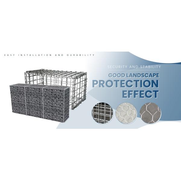 2023 Инновационная коробка Габионная стена квадратная отверстие Габионная сварная металлическая сетка для поддерживающей стены
