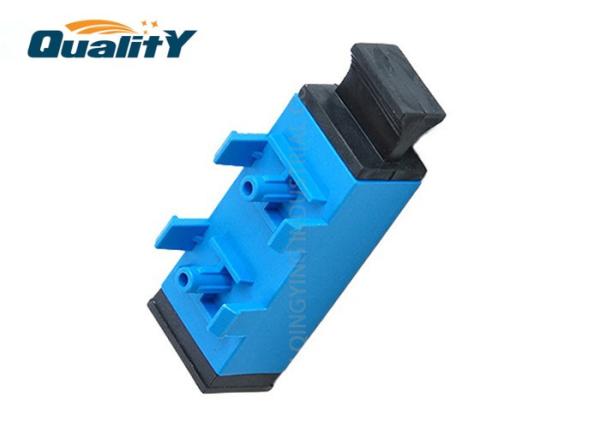 Low Insertion Loss SC UPC UPC  APC Single Mode with Plastic Foot Fiber Optic Adapter /Coupler