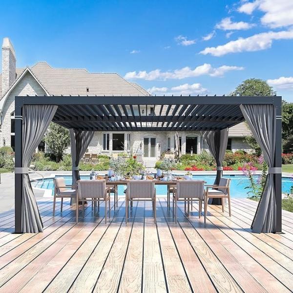 How Aluminum Louvered Pavilion Transforms Your Outdoor Living Scenes
