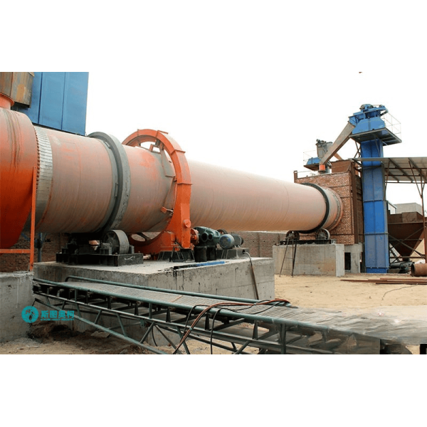 Rotary Drum Dryer for Biomass with 10%-15% Moisture Reduction for Wood Pellet & Briquette Production and Continuous Tightly Sealed Heat Exchange