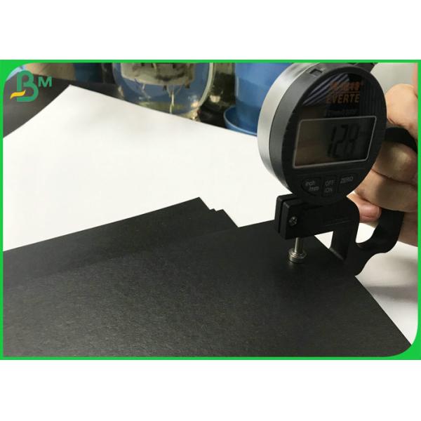 700*1000mm Hard Stiffness 600gsm 800gsm 900gsm Black Paper Board For Gift Boxes