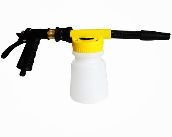 Yellow color high quality car cleaning detailing foam  washing gun foam sprayer