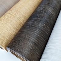 Flame Resistance PVC Membrane Foil Wood Grain 1-5Color Printing High Strength