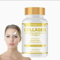 OEM / ODM Vegan Glutathione Skin Whitening Pills Vitamin C Collagen Capsules
