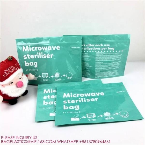 Oven Microwave Cooking Bags Retort Pouch Microwave Bag Organic Soup Packaging Sterilizer