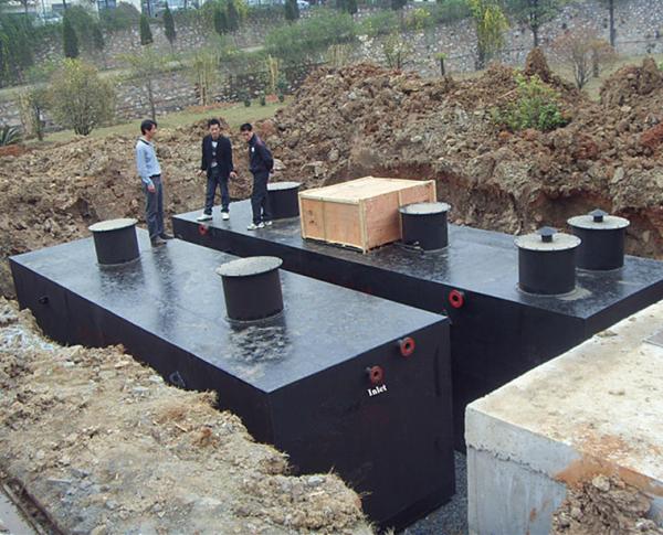 Urban Compact Small Domestic Sewage Water Treatment Plant Equipment