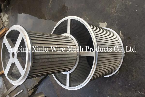 Águas residuais internas de Mesh Drum Full Welded For do fio do diâmetro 1250mm