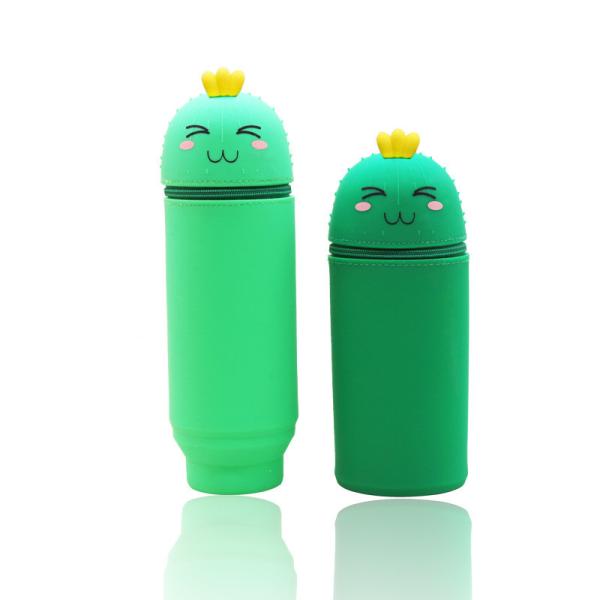 Boîte à crayons Boîte à crayons en silicone Boîte à crayons Porteur de sac à crayon Pour bureau Boîte à crayons pour étudiants