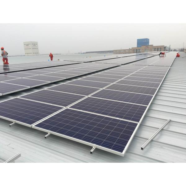 Коммерчески системы установки ПВ плоской крыши, системы установки крыши ПВ крыши металла олова алюминиевые