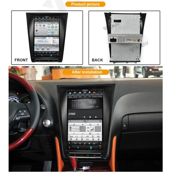 12,1 стерео автомобиля андроида дюйма 12V для Lexus GS300 GS460 GS450 GS350