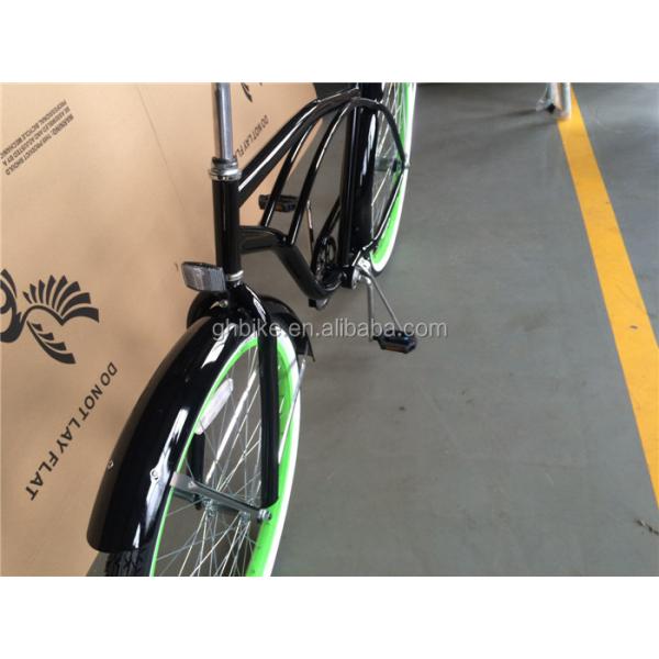 Green Aluminum Alloy Rim 26 inch Schwinn Beach Cruiser Bike for Men Gross Weight 18 kg
