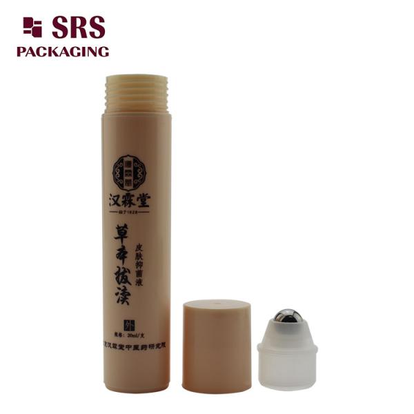 20ml Colorful Plastic Roll On Bottle For Perfume And Eye Cream Application