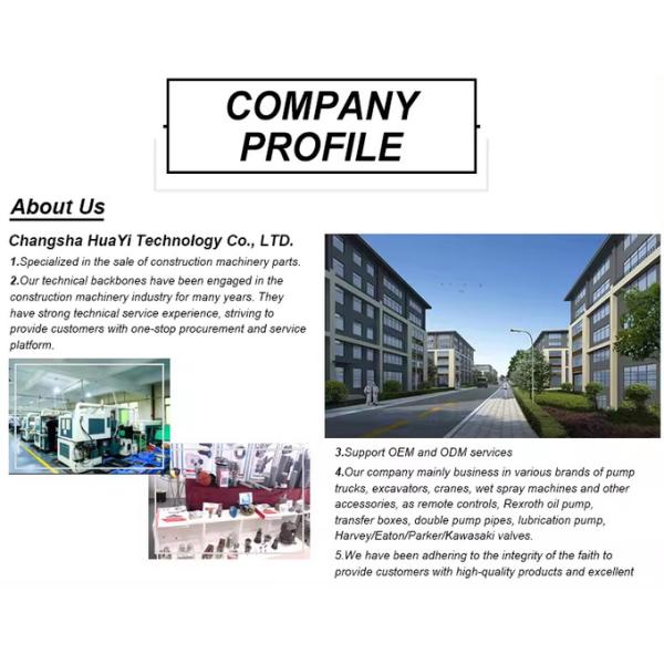 C402244000 PM Печать подвижного цилиндра Бетонные фитинги для насосных грузовиков Гидравлические части