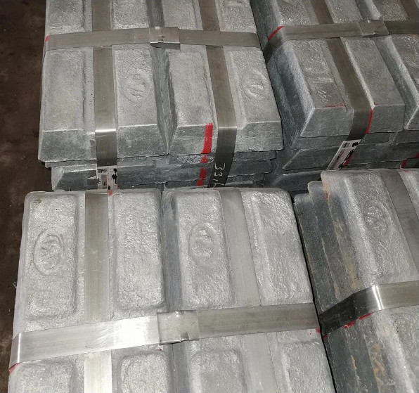 99.95% Bright Surface Zinc Ingots White Metal