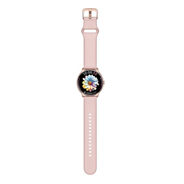 KW326 Ultra-Thin Ladies Smartwatch with AMOLED Display Bluetooth Calling