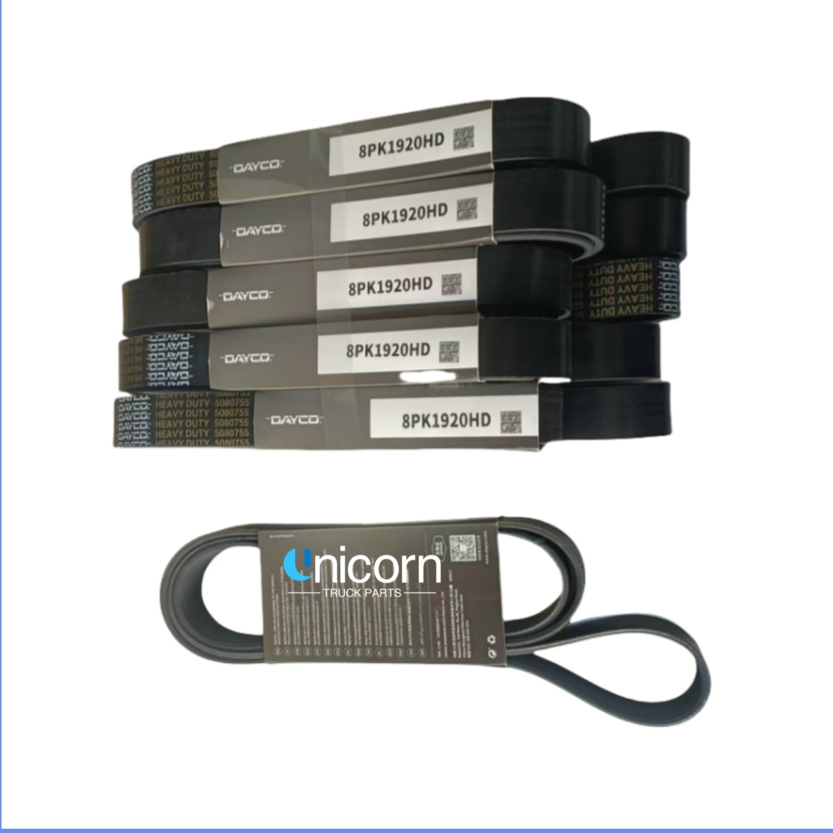 8PK1920 High-Quality Rubber Belt for SITRAK HOWO T7H MC11 Engine Assembly