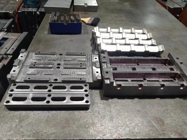 FLANGED Injection Molding Plastic Parts With VDI Texture EMI Painted Surface IP66