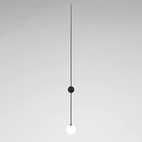 Glass Ball Wall Light Sconce Living Room Bedroom Bedside linear wall light (WH-VR-20）