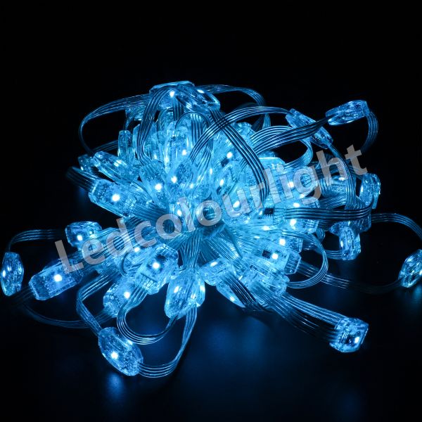 23mm DMX SPI RGB String Lights LED Matrix Curtain String Lights for Events Lighting