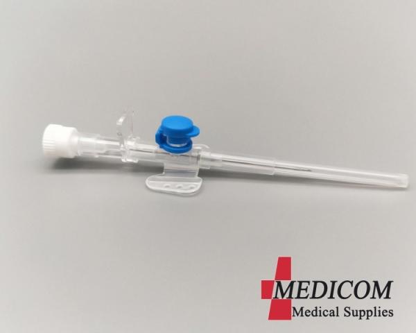 iv cannula/catheter  with injection port 14g 16g 18g 20g 22g 24g 26g  hard blister packing, sterile