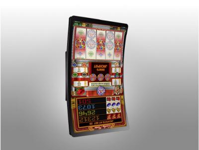 PCAP moniteur incurvé ultra large d'affichage à cristaux liquides de 43 pouces pour l'industrie de jeu de casino