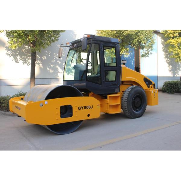 612H 12 moteur vibratoire du rouleau de route de plein tambour simple hydraulique de tonne QSB3.9-C