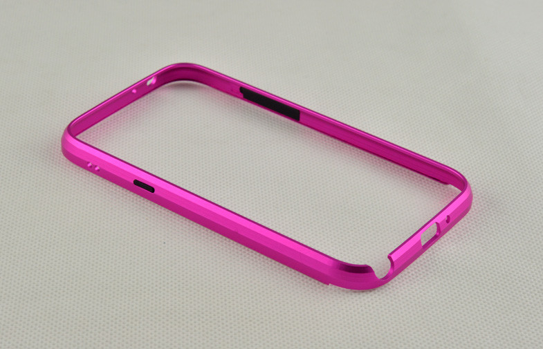 Samsung N7100 Galaxy Note 2 Aluminum Bumper Case , Rose Metal Bumper Cases