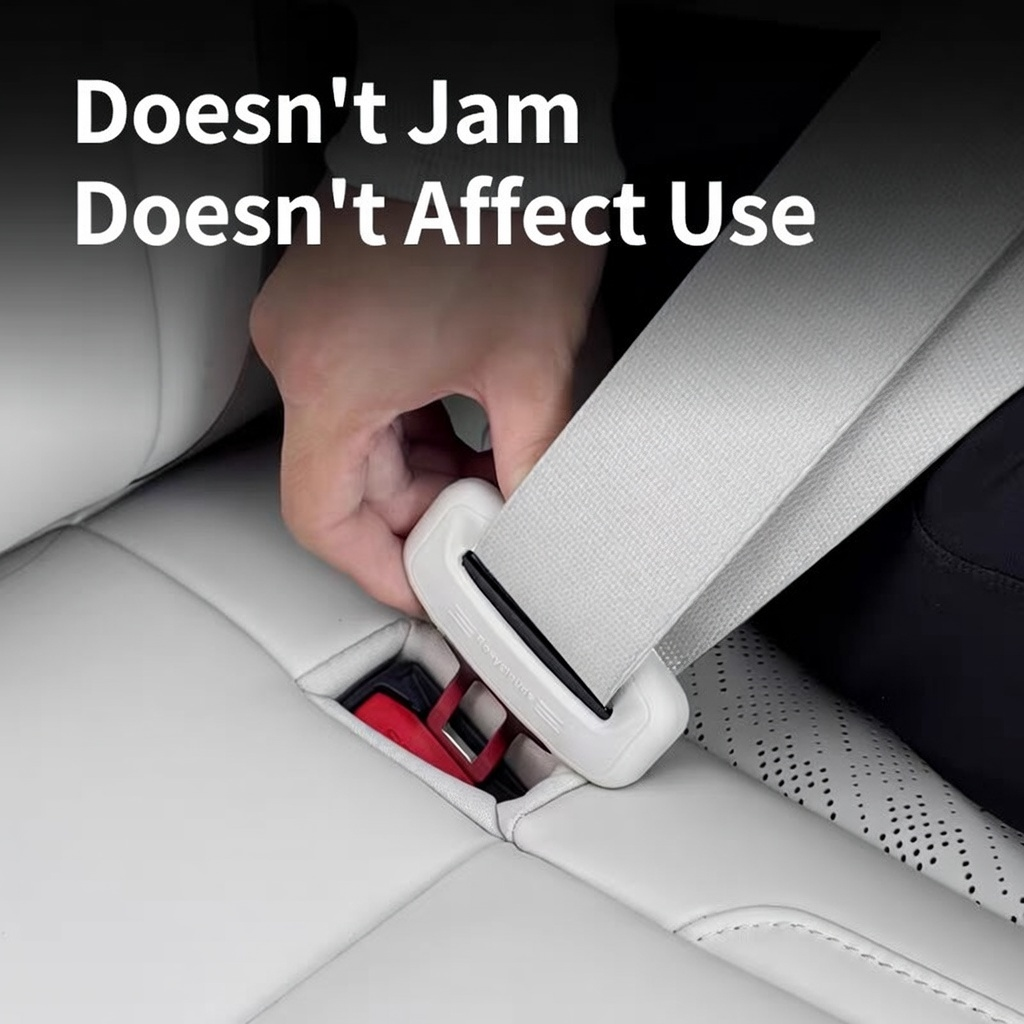 For Xiaopeng G6/G9/P7+/M03 Safety Belt Silicone Protective Cover Anti-collision Card Head Interior Accessories