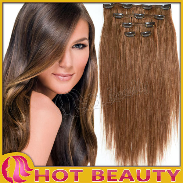 No Tangle Pre Bonded Hair Extension Silky Straight Wave 18 20
