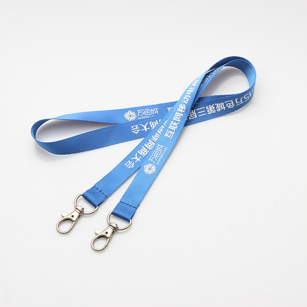 ID name holder metal double hook custom exhibition lanyards advertising printed wine glass cup holder neck lanyard
