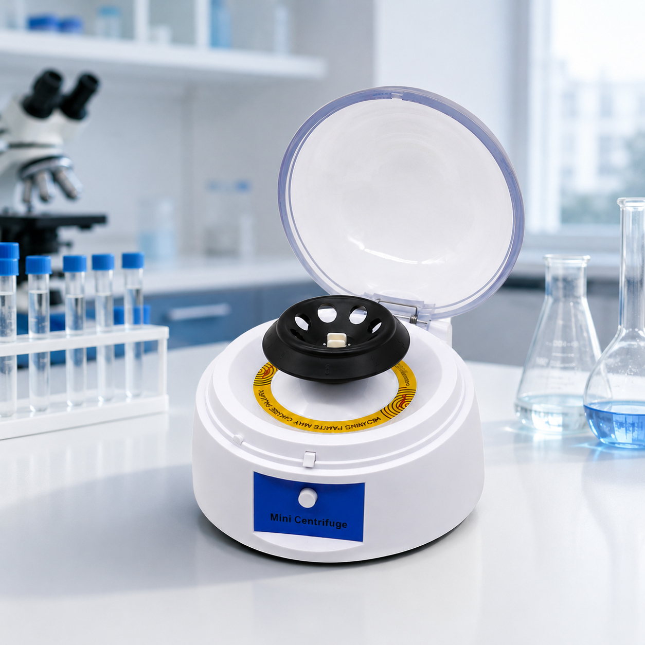 Benchtop Laboratory Centrifuge Machine 2ml 4000-12000RPM High Speed Mini Centrifuge with OEM Service