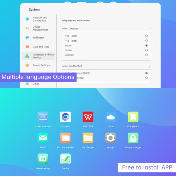 Iraq in Stock Cheap LCD LED Interactive White Board  Digital Monitor  Interactive Flat Panel Interactive Smart Board