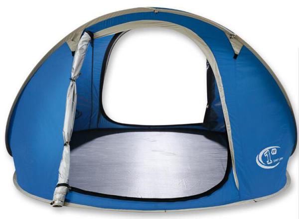 Convenient Pop Up Beach Tent , Instant Camping Tents With Sunshade Cover