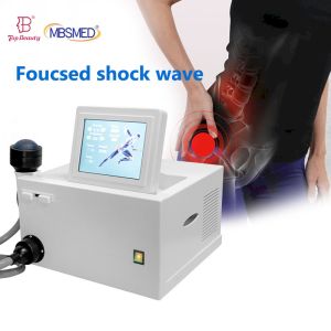Physiothérapie par ondes de choc avec appareil ESWT EMS/Ondes de choc/Tecar/Outil facial/Rouleau 5 en 1 Machine de physiothérapie