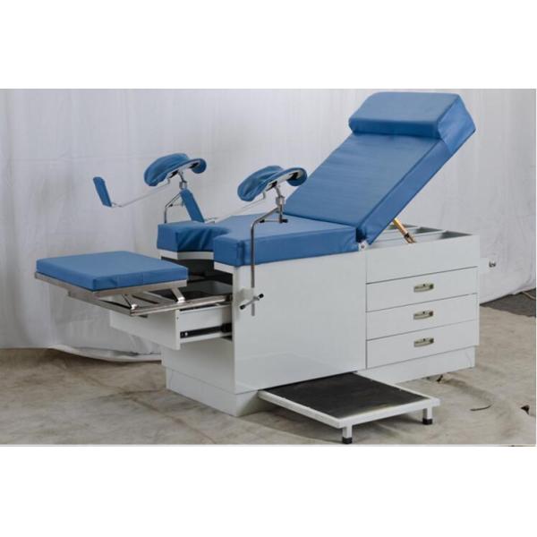 Durable Hospital Examination Table , Medical Exam Tables With Stainless Steel Basin
