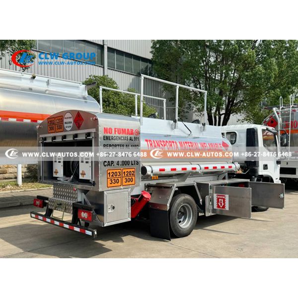 FOTON AUMARK S Aluminum Alloy 4m³ Dual-System Refueling Truck for Efficient Fuel Delivery