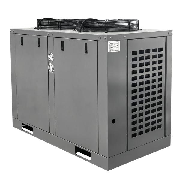 Galvanized Steel Condensing Unit for -40C- 10C Evaporating Temperature using R-410A Refrigerant